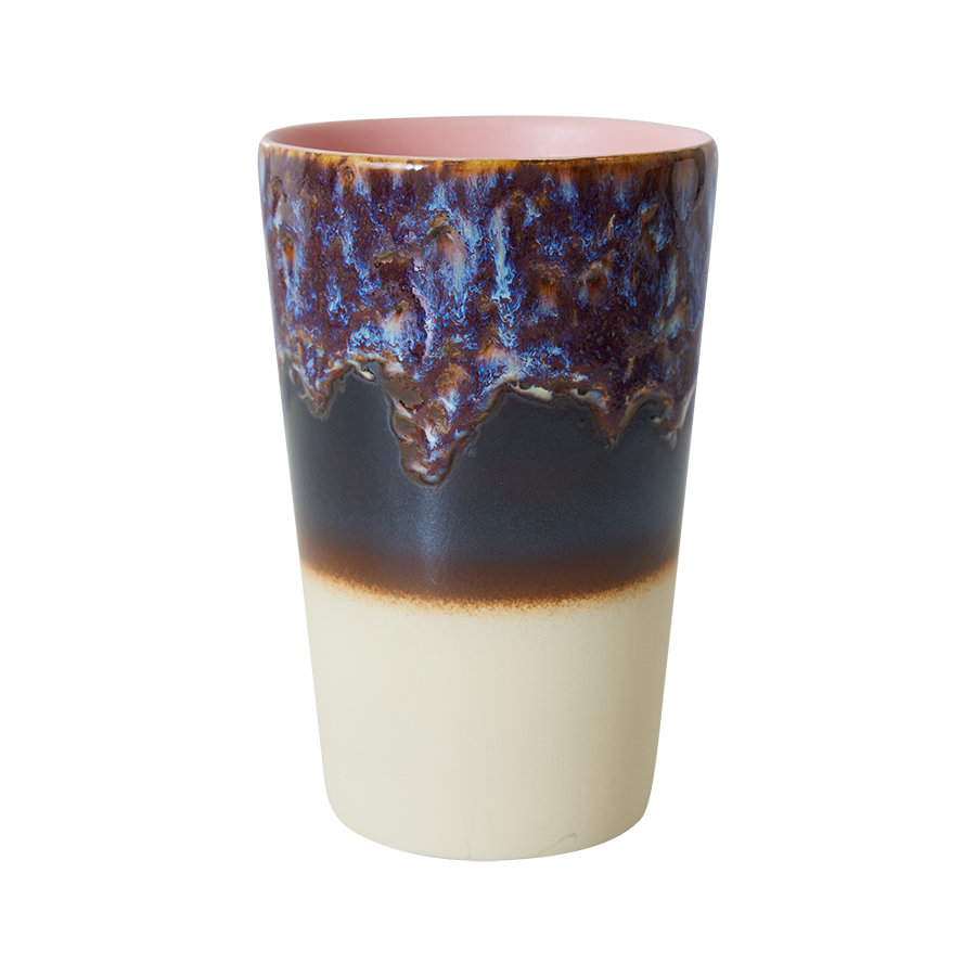 70's keramík tebolli - aurora