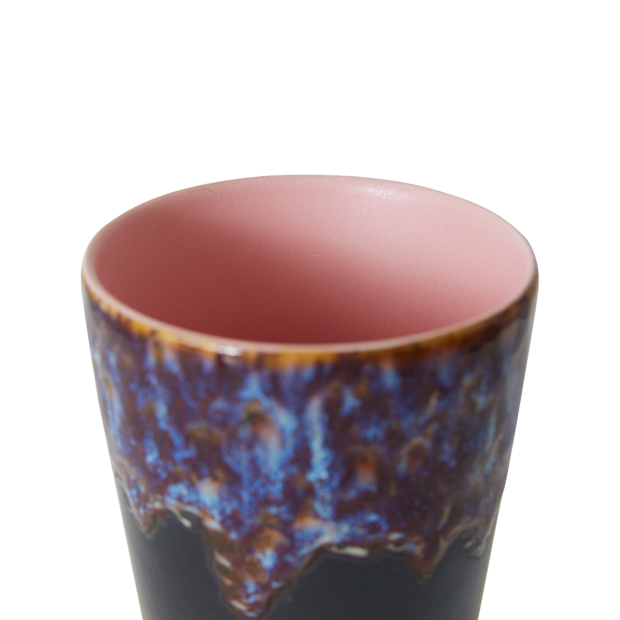 70's keramík tebolli - aurora