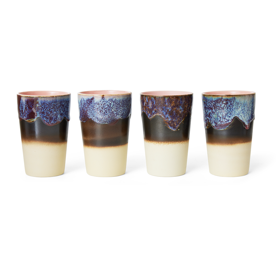 70's keramík tebolli - aurora