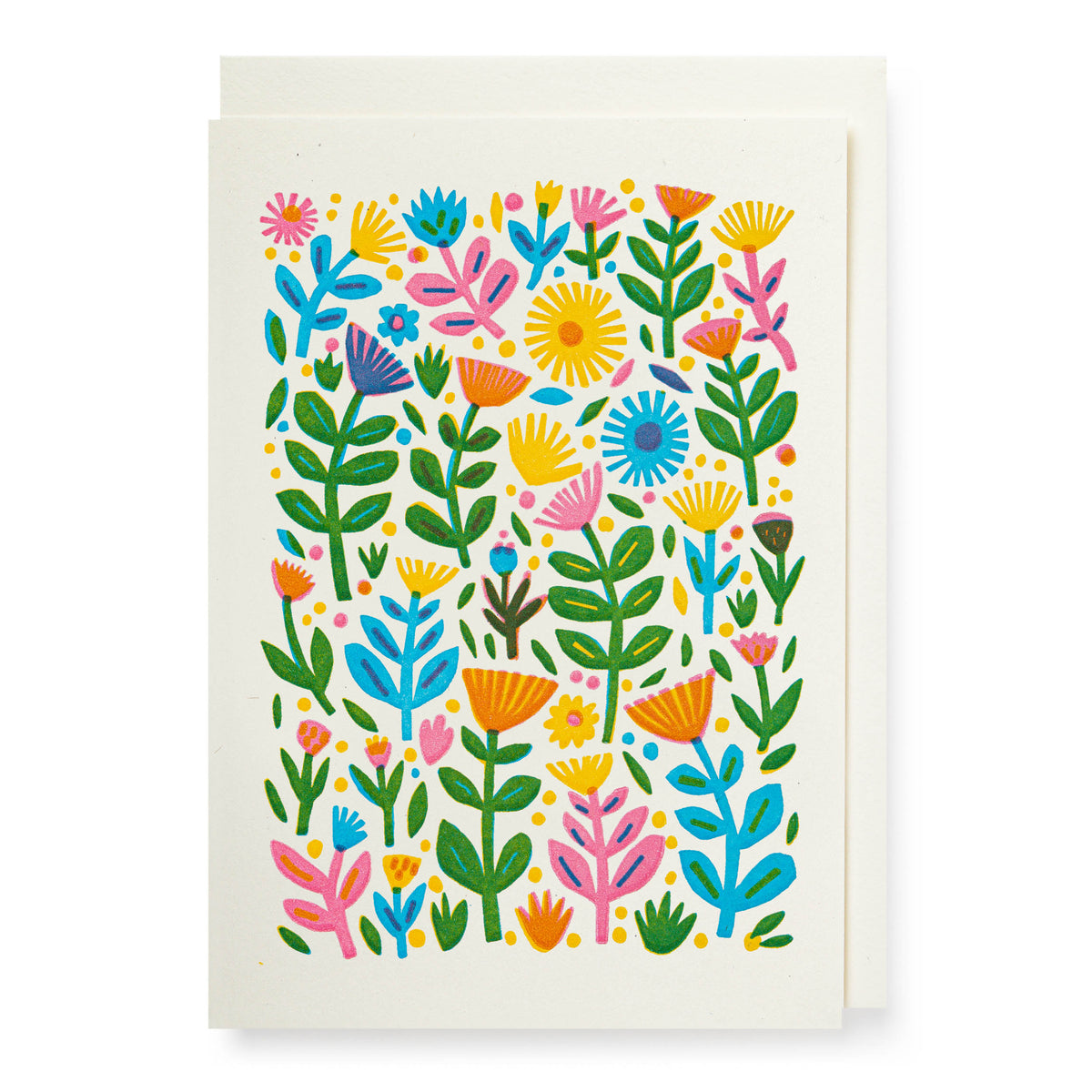 Kort - Flower pattern
