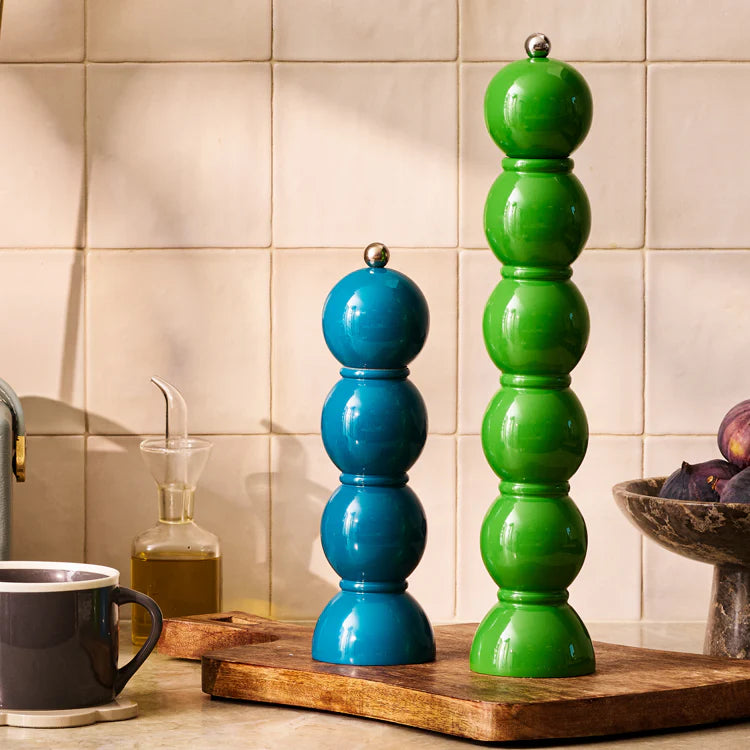 Salt & pipar staukur - bobbin/aqua
