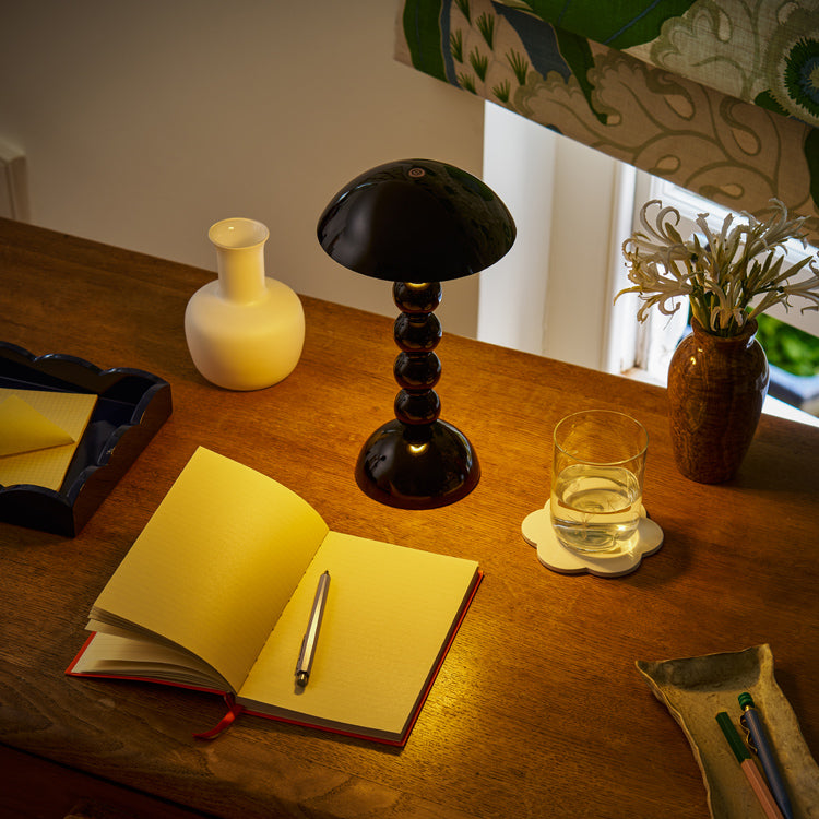 Hleðslulampi - bobbin/black