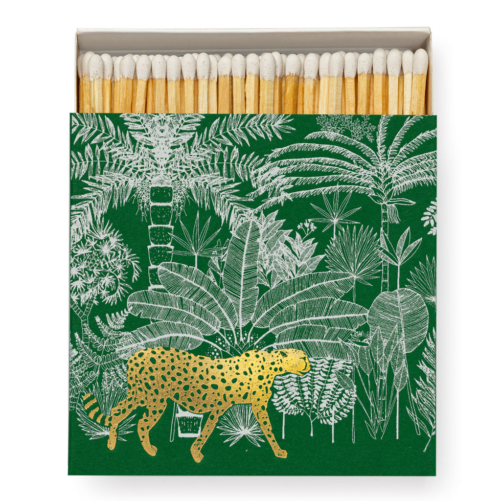 Eldspýtur - Cheetah in Jungle green