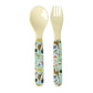 Skeið og gaffall melamine - Fun Fair/Mint