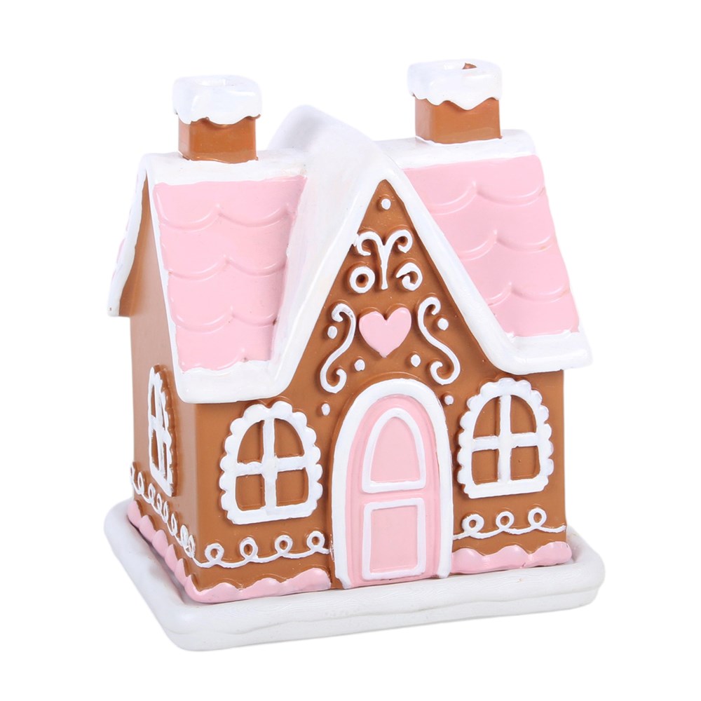 Pink Gingerbread House - fyrir reykelsi