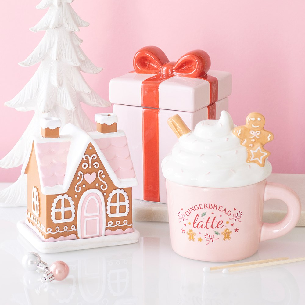 Pink Gingerbread House - fyrir reykelsi