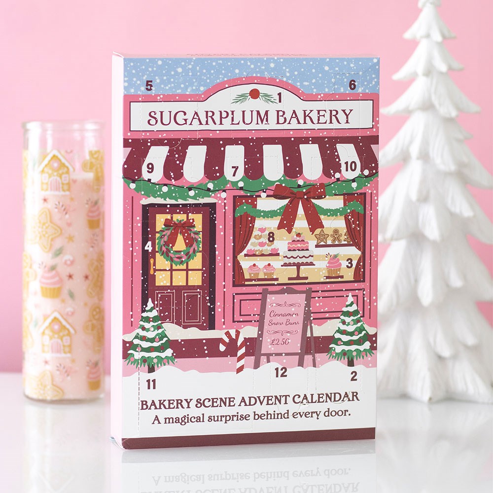 Jóladagatal 12 daga - Sugarplum Bakery Scene