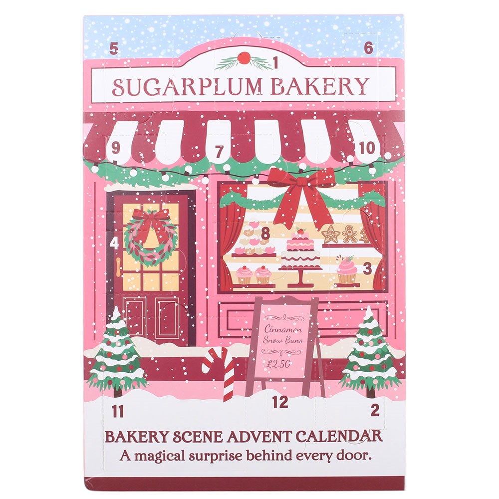 Jóladagatal 12 daga - Sugarplum Bakery Scene