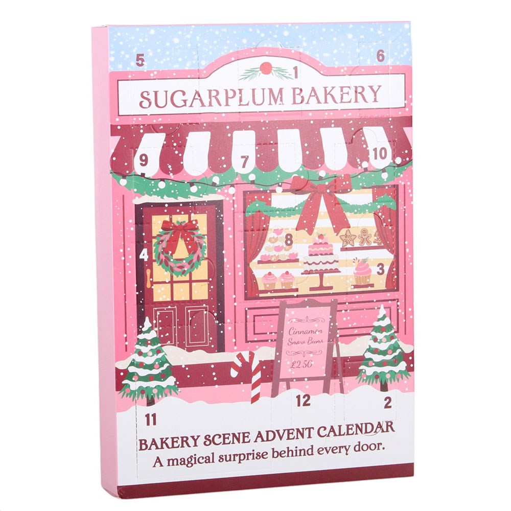 Jóladagatal 12 daga - Sugarplum Bakery Scene