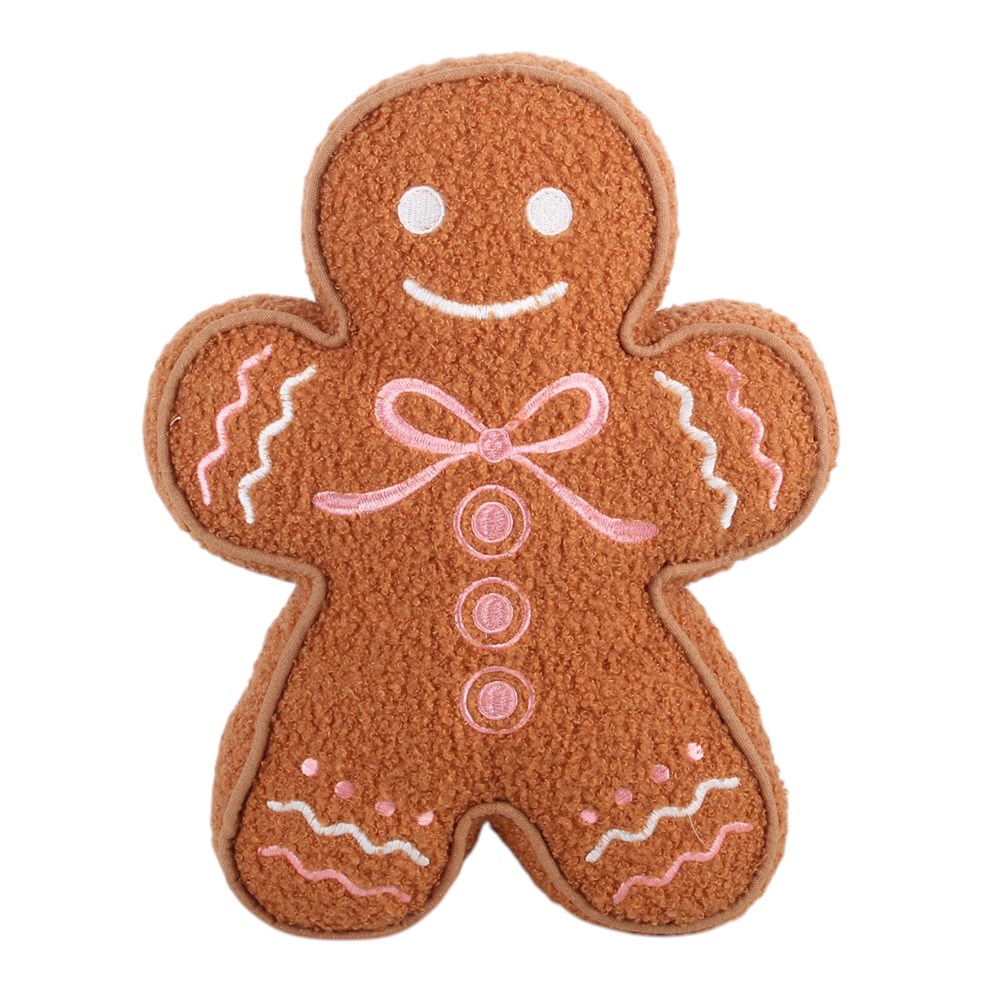 Púði - Sugarplum Bakery Gingerbread Man