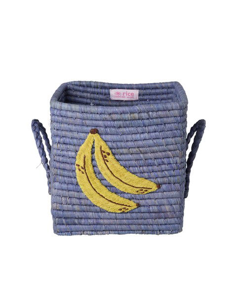 Karfa raffia - Lítil/Big Banana