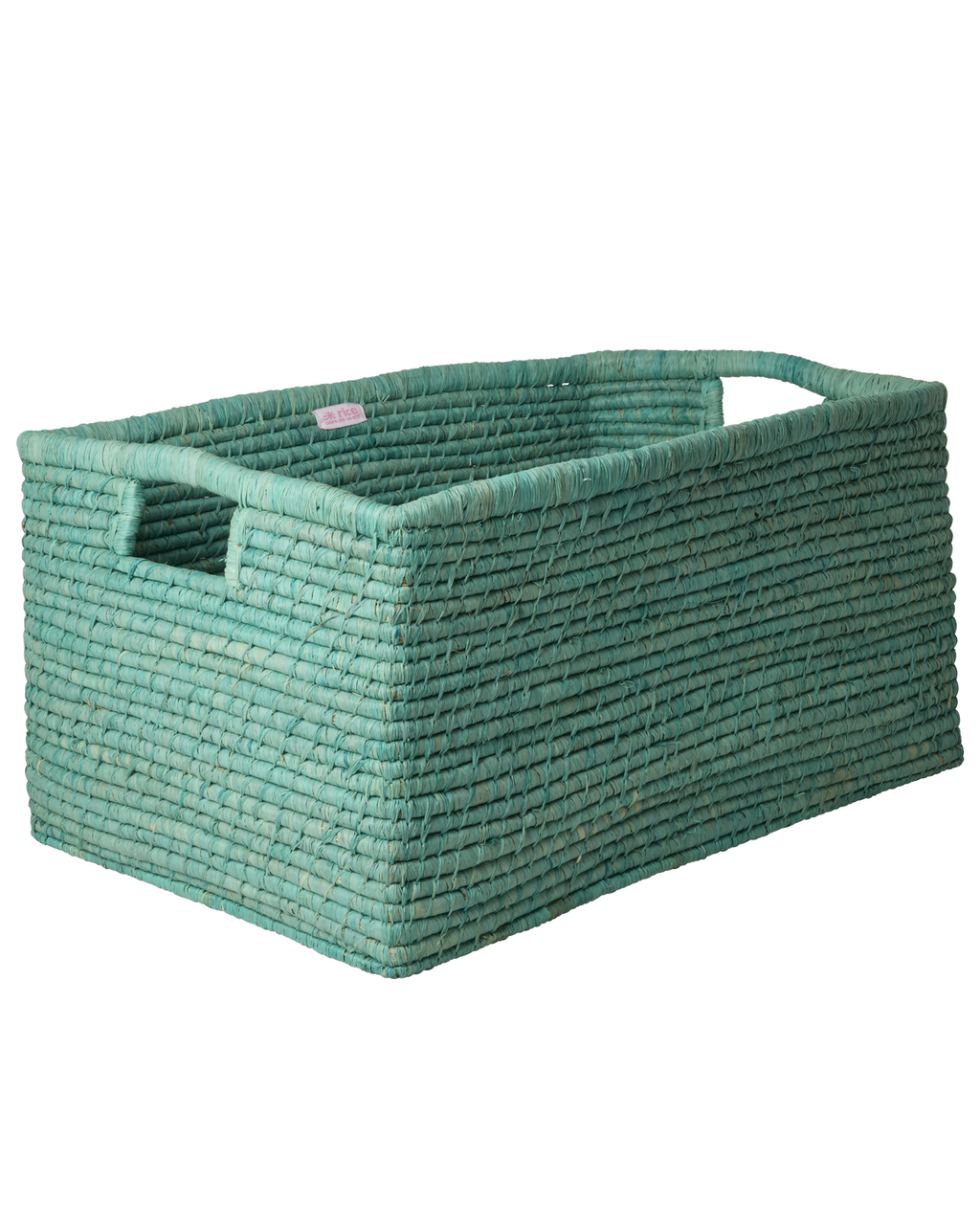 Karfa raffia - Stór/Green