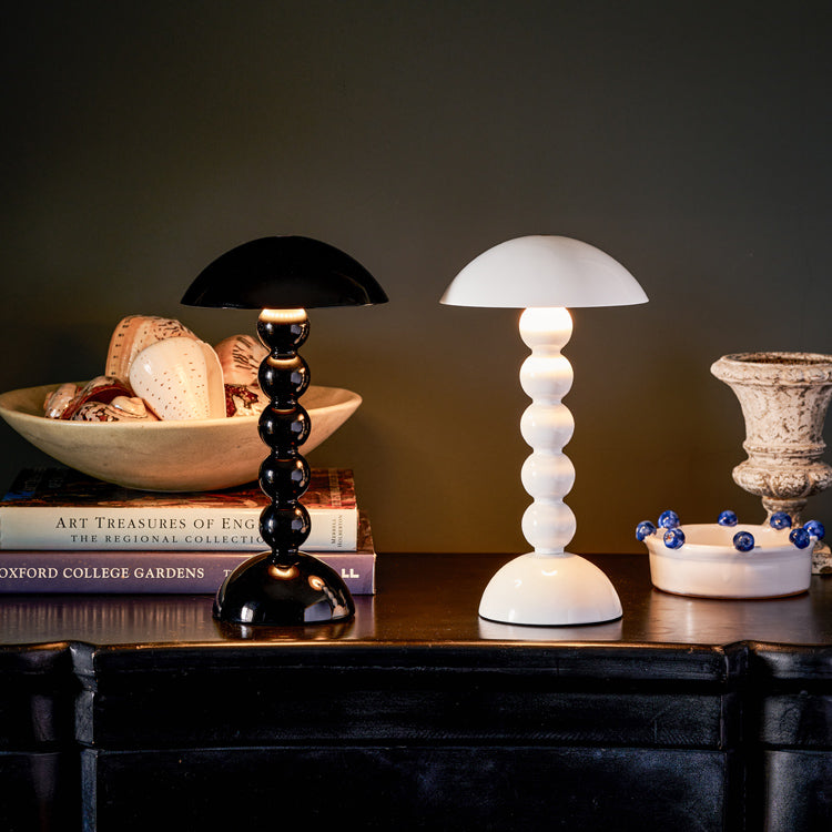 Hleðslulampi - bobbin/white