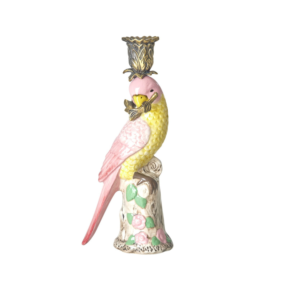 Kertastjaki - Bird/pink