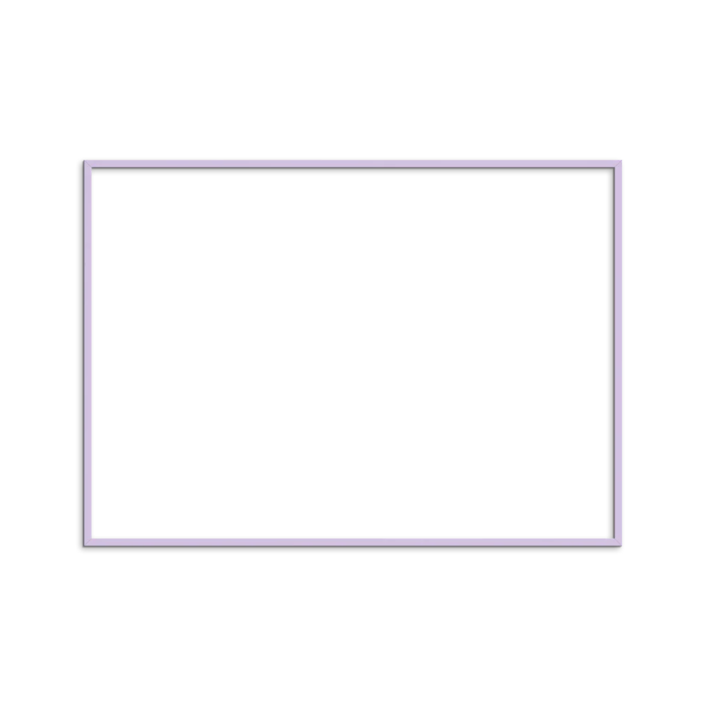 Viðarrammi - Lilac