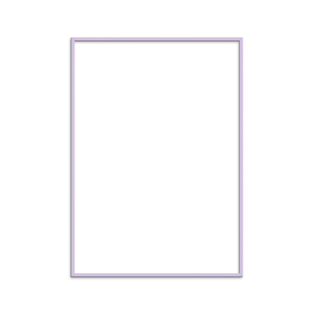 Viðarrammi - Lilac