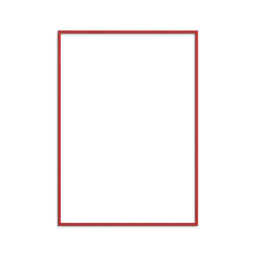 Viðarrammi - Red