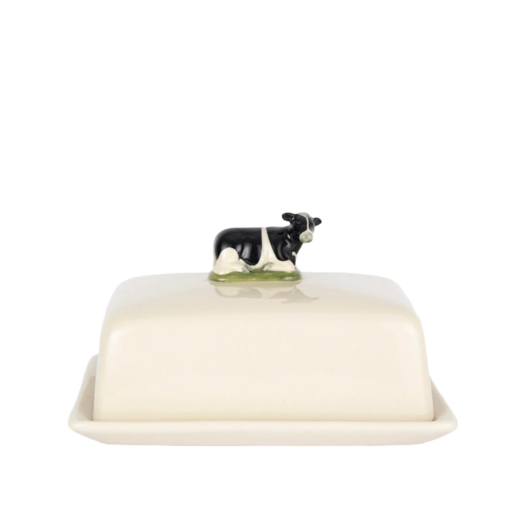 Smjördiskur með loki - Cow