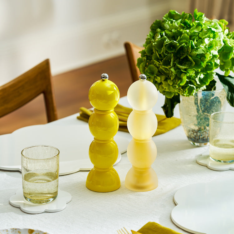 Salt & pipar staukur - bobbin/yellow