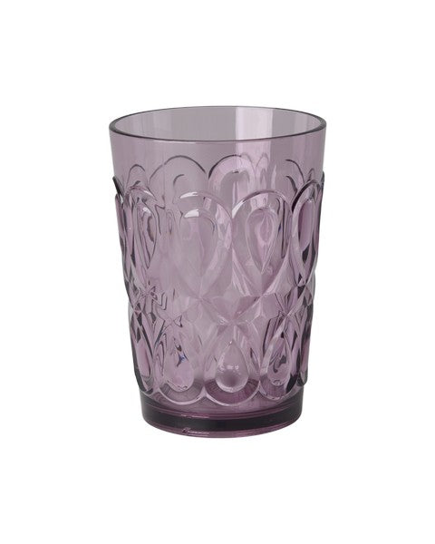 Vatnsglas akrýl - plum