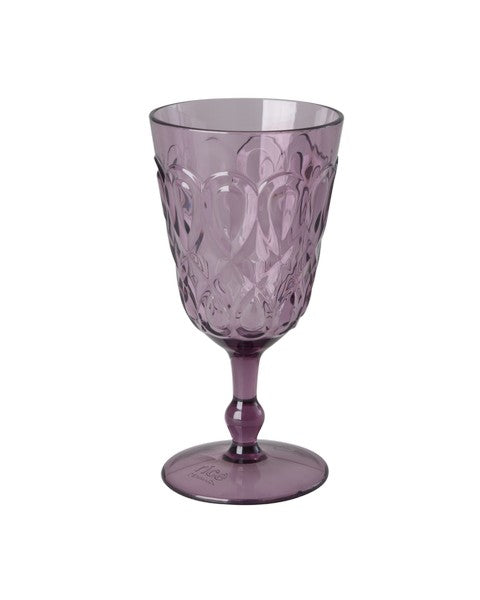 Vínglas akrýl - plum