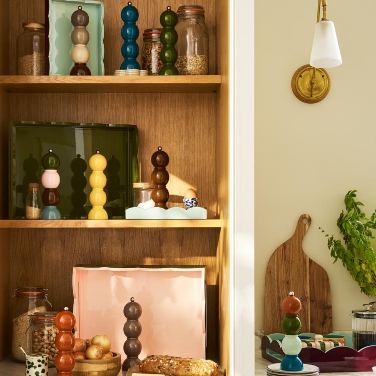 Salt & pipar staukur - bobbin/grey multi