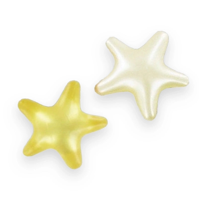 Baðperla - Stjarna/gul