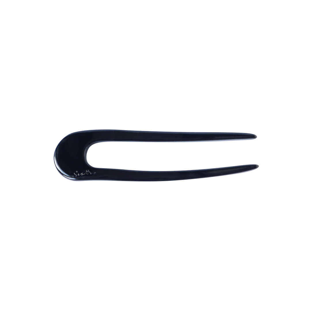 French U pin - Black