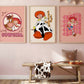 Veggspjald Toy Story - Jessie/Name pattern