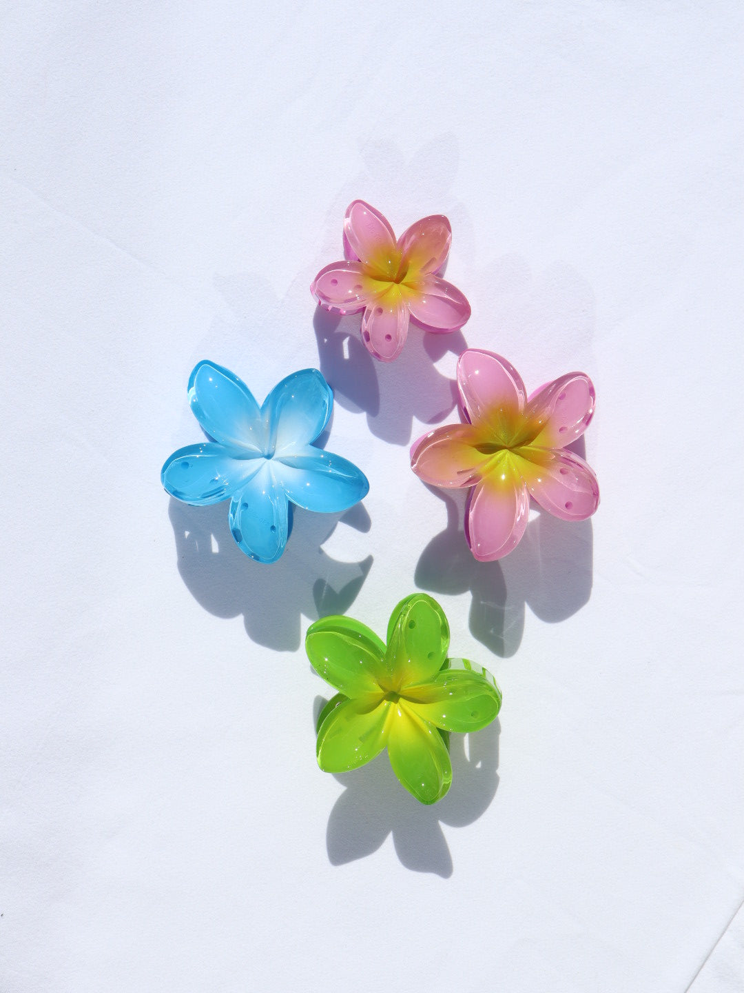 Hawaiian Flower Clip - Tropical