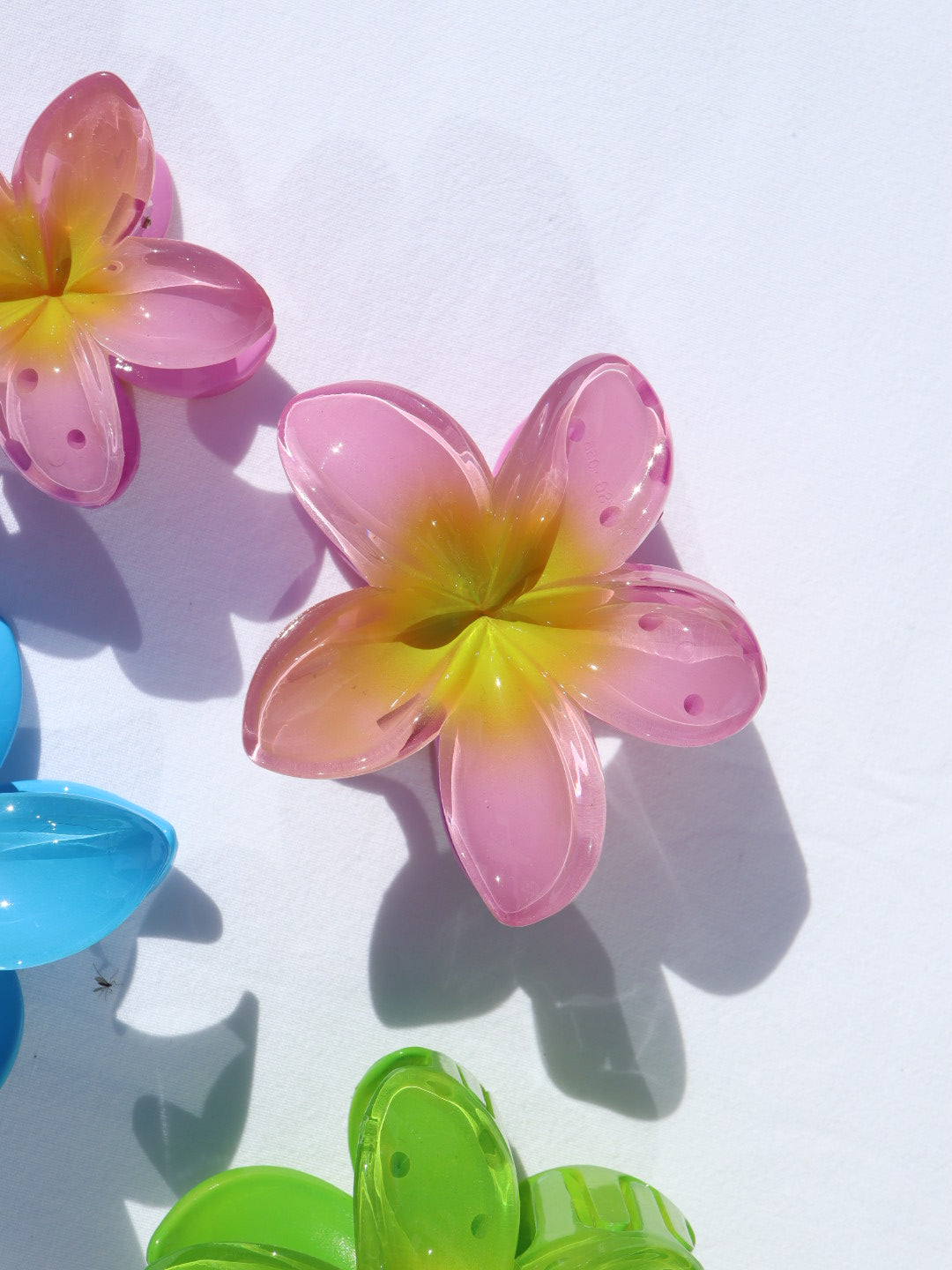 Hawaiian Flower Clip - Paradise Pink