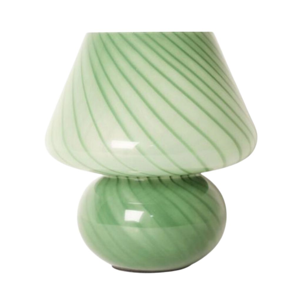 Mushroom lampi stór - Joyful green