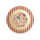 Djúpur diskur melamine - Fun Fair/Pink