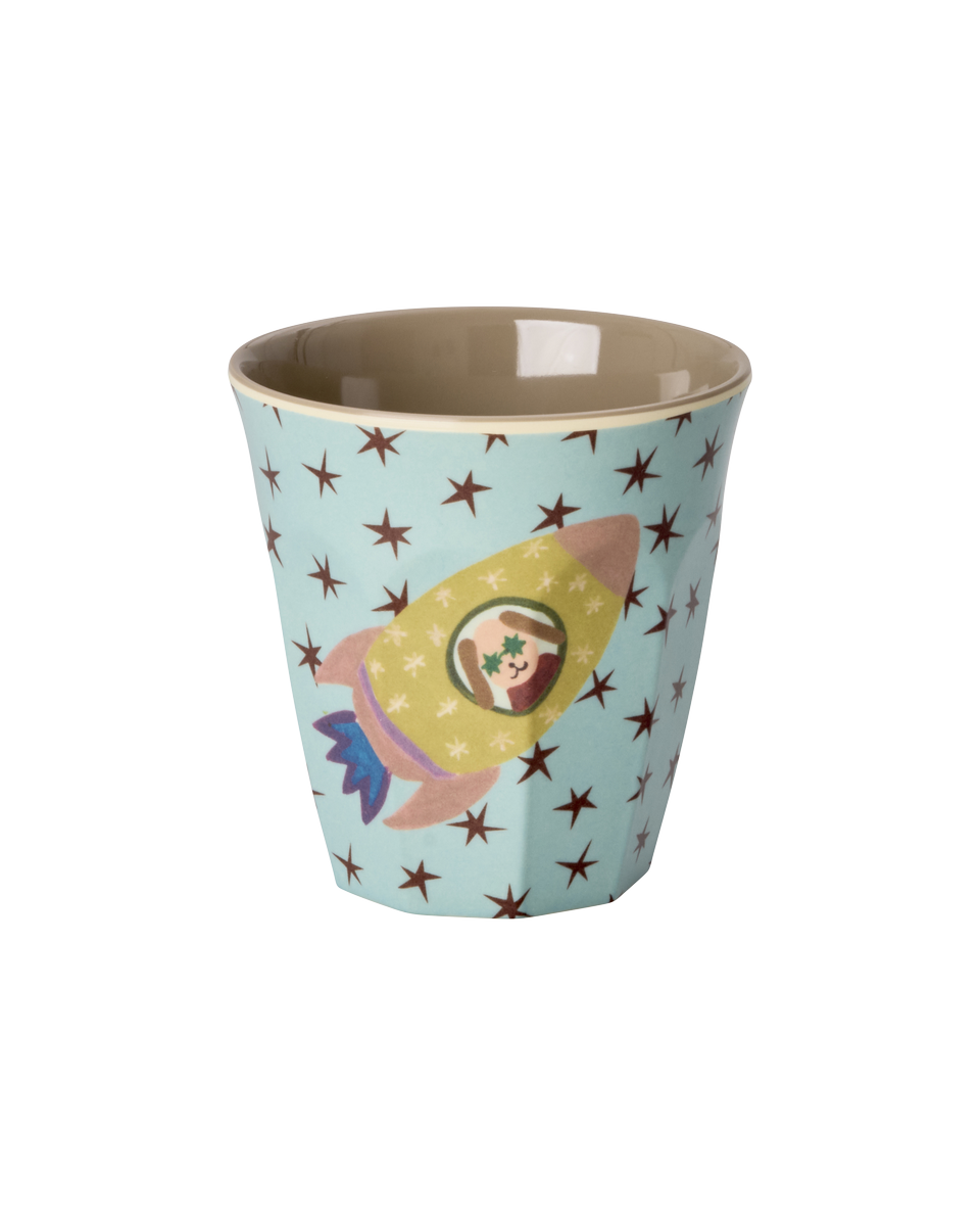 Glös melamine 6 stk. lítil  - Dogs in space