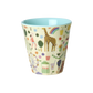 Glas melamine - Fun Fair/Mint lítið