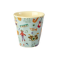 Glas melamine - Music band/mint