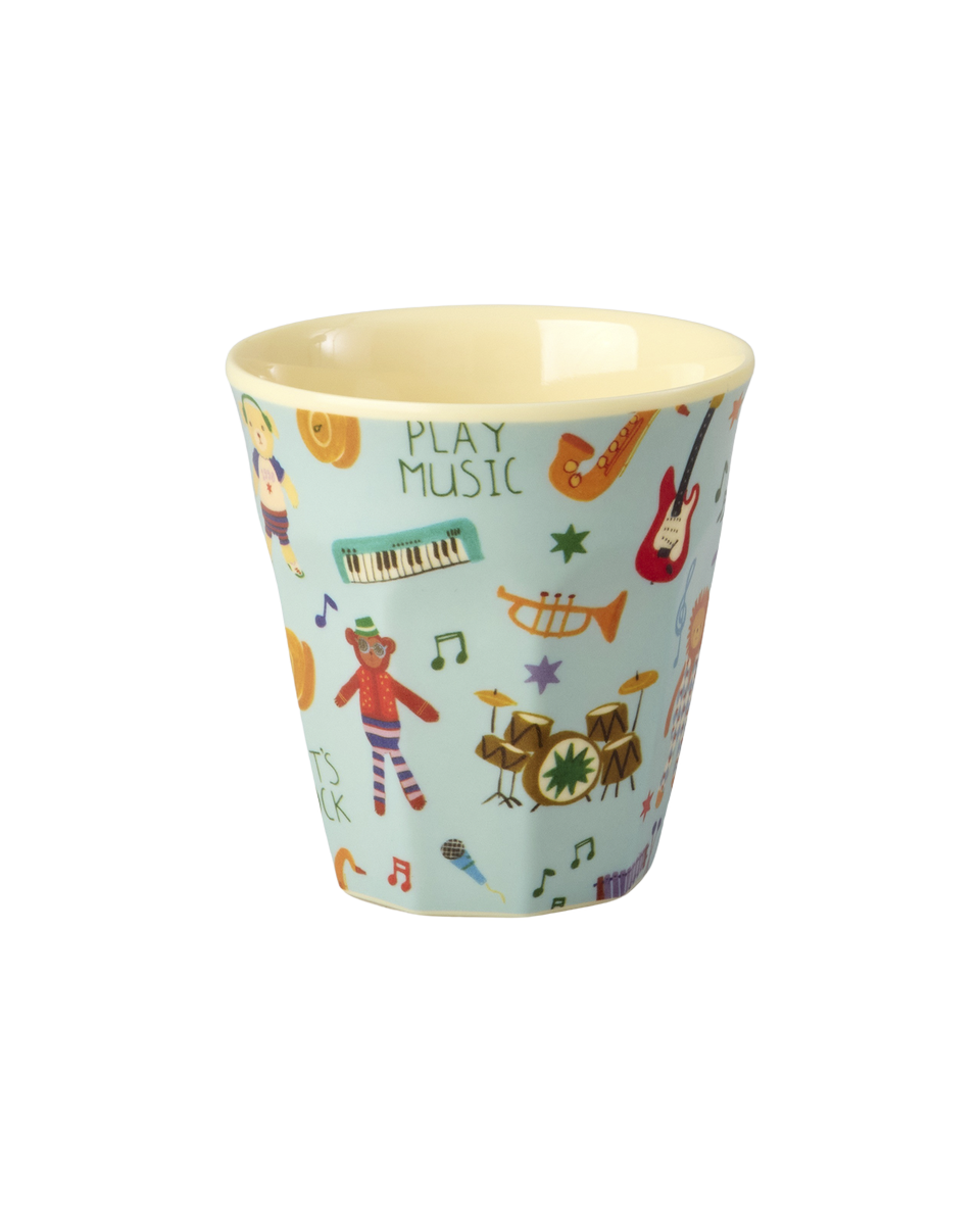 Glas melamine - Music band/mint