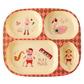 Matardiskur melamine með hólfum - Music band/pink
