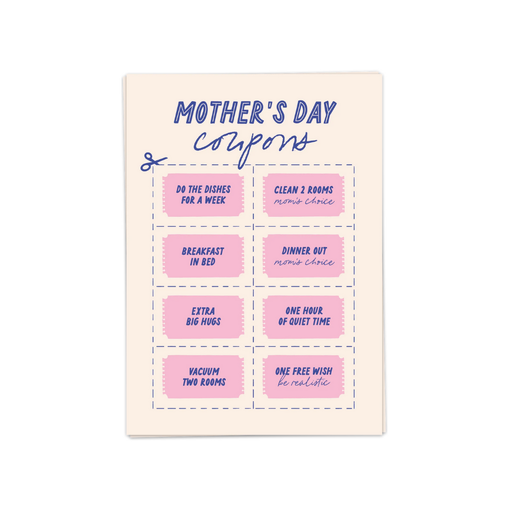 Kort - Mother's Day Coupons