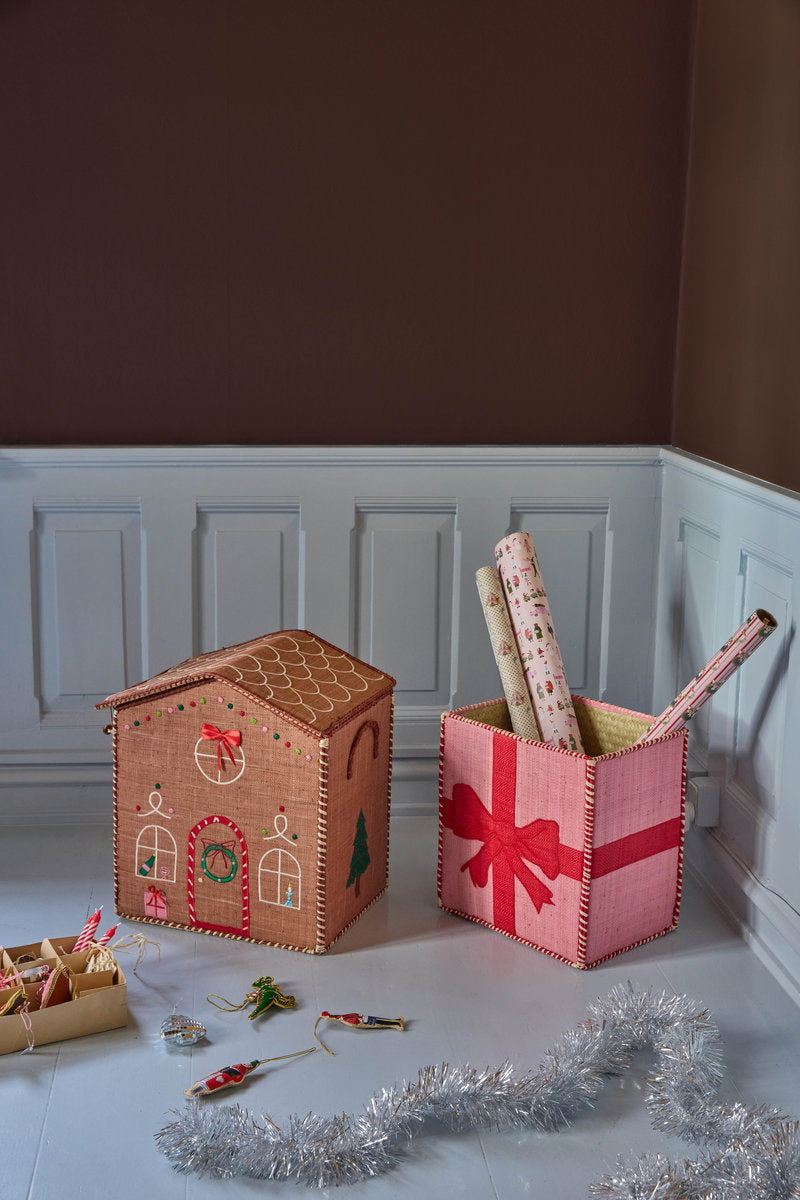 Karfa raffia - Pink package