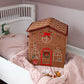 Karfa raffia - Gingerbread house