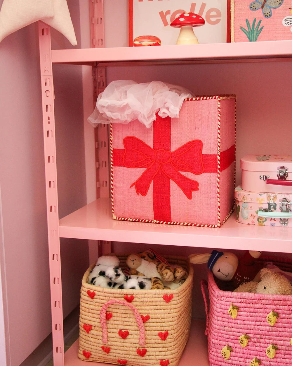 Karfa raffia - Pink package