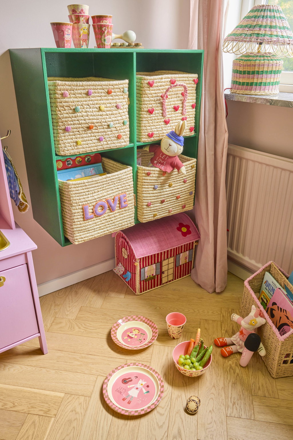 Skál melamine - Music band/pink