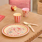 Glas melamine - Fun Fair/Pink lítið