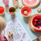 Matardiskur melamine - Music band/Pink