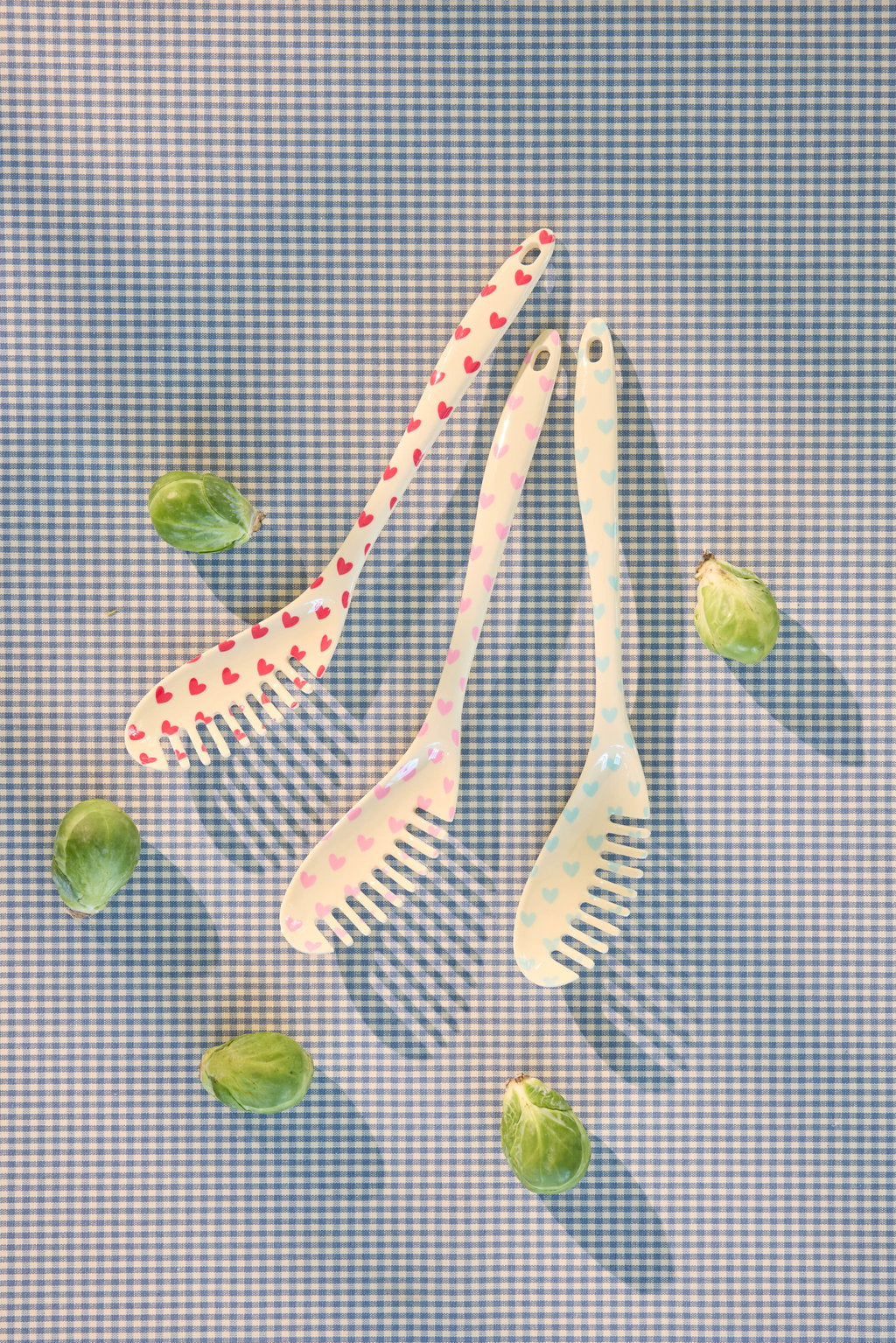 Pasta skeið melamine - Hearts