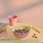 Skál melamine stór - Snoopy/Pink