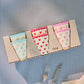 Glös melamine 6 stk. - Hearts print