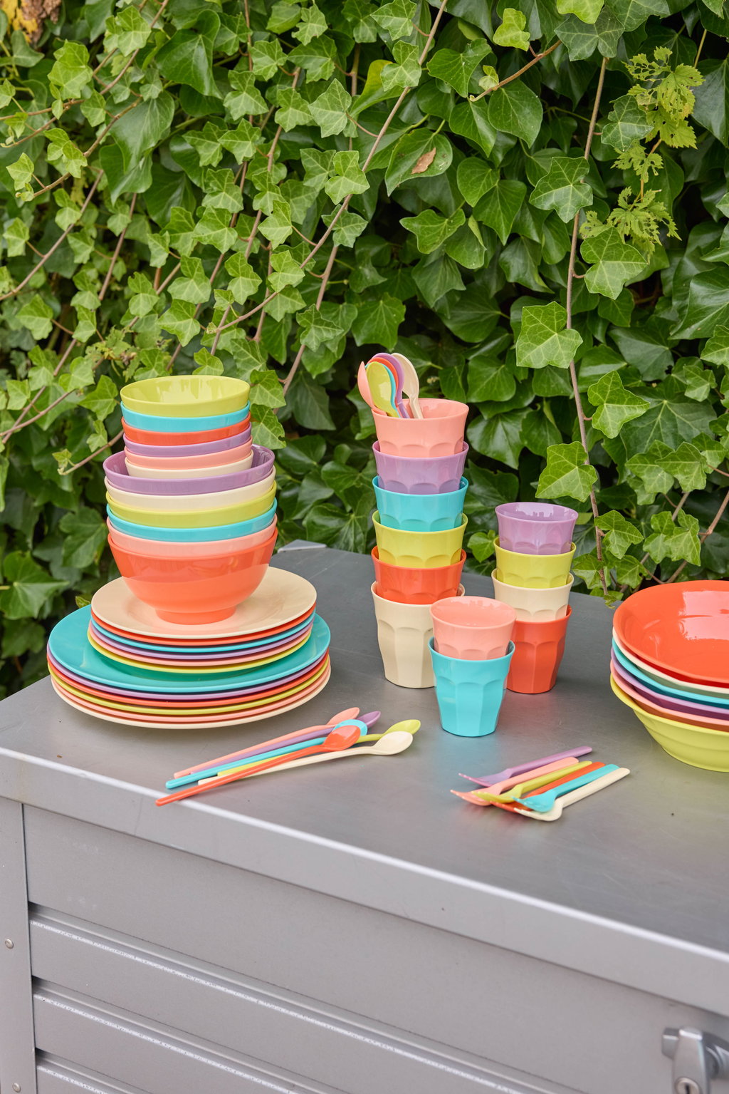 Hliðardiskar melamine 6 stk. - Glory Days