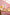 Glas melamine pinkish/floral - Alphabet